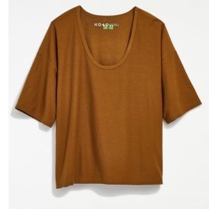 Urban Outfitters - COMFY NWOT cozy drapey wide neck tee